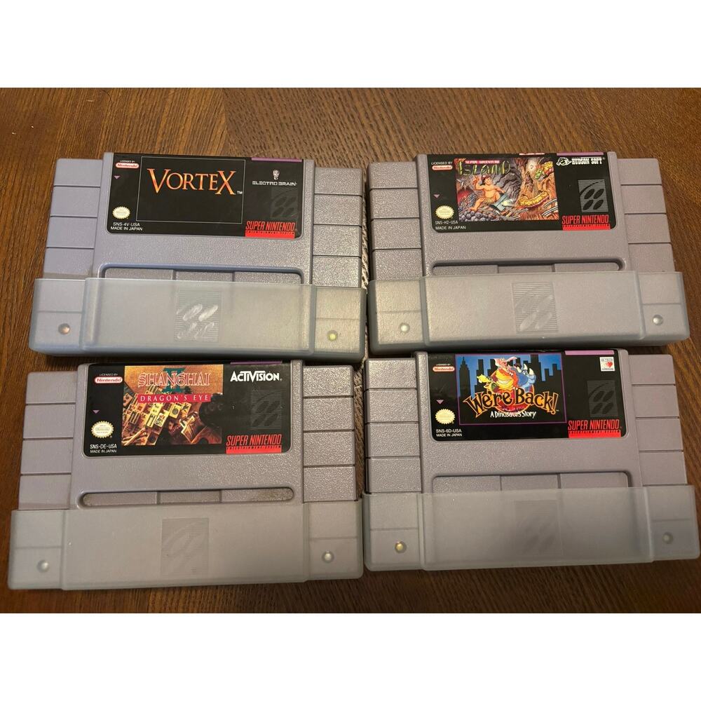 Super Nintendo Games Bundle